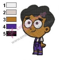 Baby Baljeet Phineas and Ferb Embroidery Design